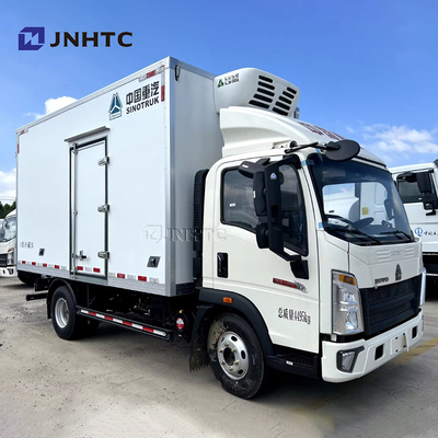 Nouveau HOWO camion réfrigérateur 3t 4t 5t 4x2 camion alimentaire léger camions réfrigérateur usine Dernière