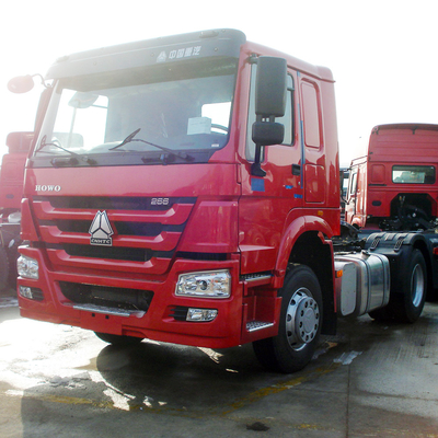 Le camion rouge RHD 10 de tracteur de remorquage/perfection de SINOTRUK HOWO roule 371 HP ZZ4257S3241W