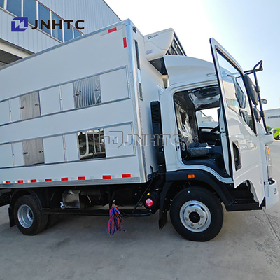 HOWO 4X2 camion de transport de poulets légers petit véhicule de livraison de poulets