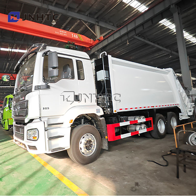 Shacman H3000 25 tonnes Véhicule de collecte de déchets 23 m3 Compresseur de chargement arrière Camion déchets Camions comprimés