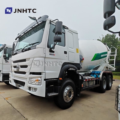 Camions de ciment Howo 6X4 340HP 10 mètres cubes Nouveau camion mélangeur de béton
