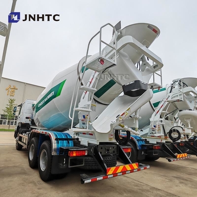 Camions de ciment Howo 6X4 340HP 10 mètres cubes Nouveau camion mélangeur de béton