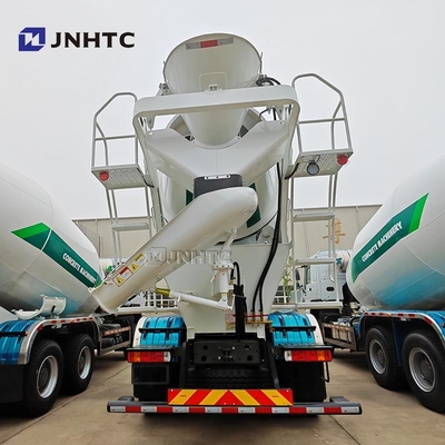 Camions de ciment Howo 6X4 340HP 10 mètres cubes Nouveau camion mélangeur de béton
