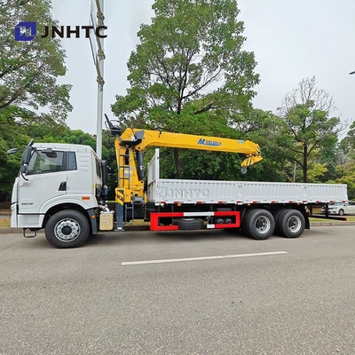 Nouveau FAW 8 tonnes 12 tonnes Téléscopic Boom Truck Crane Truck monté Crane hydraulique mobile