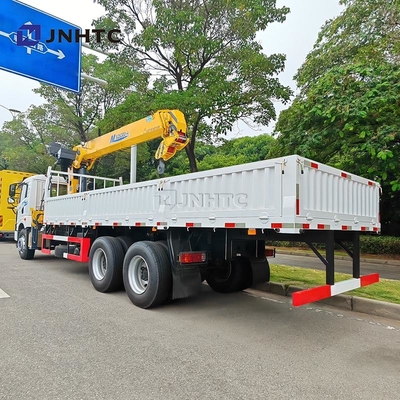 Nouveau FAW 8 tonnes 12 tonnes Téléscopic Boom Truck Crane Truck monté Crane hydraulique mobile