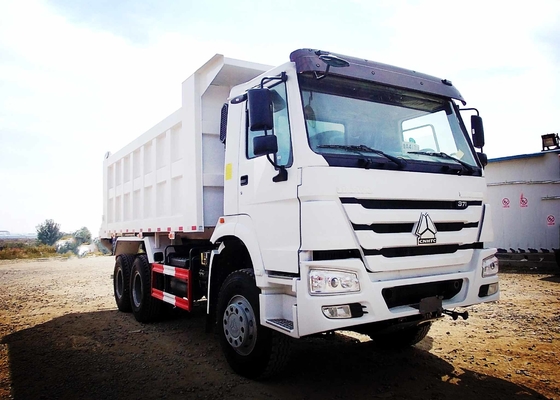 Chevaux-vapeur résistants du camion à benne basculante de l'euro II de Sinotruk Howo 6x4 371 25 tonnes de chargement