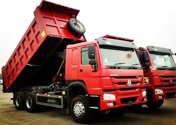 Camion à benne basculante résistant de chevaux-vapeur de Sinotruk 6x4 371 25 tonnes de camion de HOWO