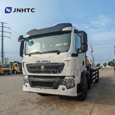 HOWO TX Cran 320HP 4X2 15TON Camion à démolition de chargement monté avec une grue hydraulique à rampe droite