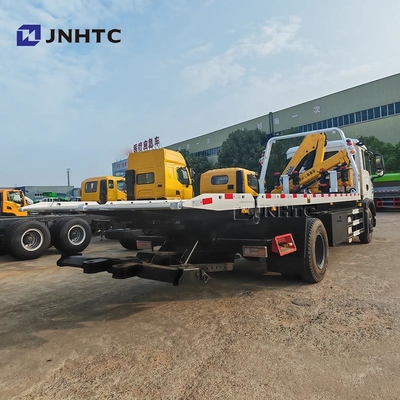HOWO TX Cran 320HP 4X2 15TON Camion à démolition de chargement monté avec une grue hydraulique à rampe droite