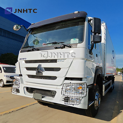 Nouveau Sinotruk 20 tonnes camion réfrigéré avec plaque de coque hydraulique fruits de mer et légumes