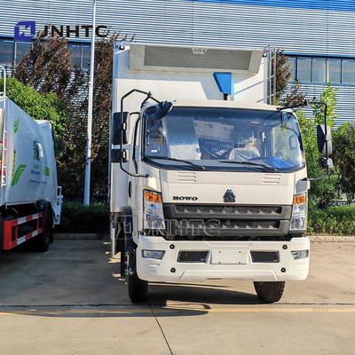 Nouveau et d'occasion 10 tonnes de direction droite HOWO 5 degré 140HP camion réfrigérateur de fret congelé