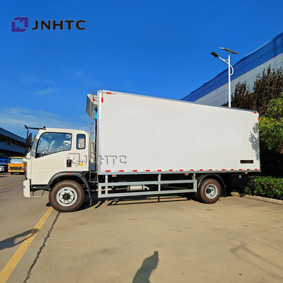 Nouveau et d'occasion 10 tonnes de direction droite HOWO 5 degré 140HP camion réfrigérateur de fret congelé