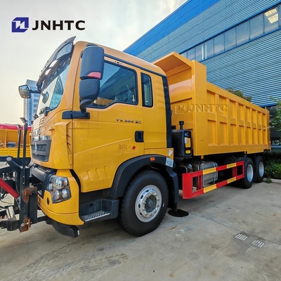 Howo TX Road Salt Spreader Machine à fondre la neige 6X4 350HP Camion de balayage de neige adapté