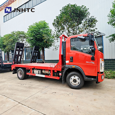 HOWO Petit camion à lit bas 4x2 conteneur camion à lit plat prix