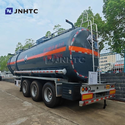 3 essieux Diéthylamine remorque de transport réservoir de carburant semi-remorque 33000 40000 litres remorque de carburant