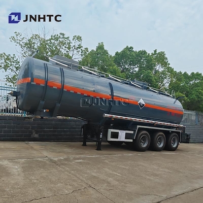 3 essieux Diéthylamine remorque de transport réservoir de carburant semi-remorque 33000 40000 litres remorque de carburant