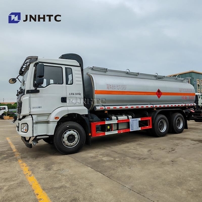 Camion à réservoir de carburant Shacman M3000 6*4 300HP Camion à réservoir d'huile en alliage d'aluminium À vendre