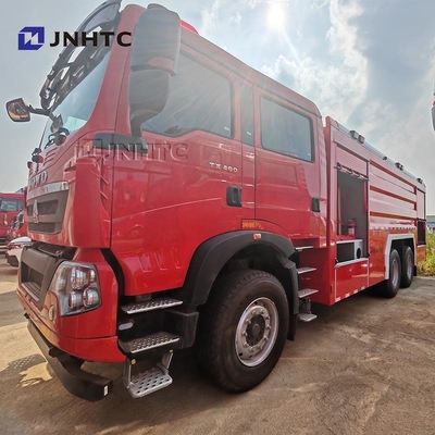 HOWO Camion de lutte contre les incendies 6X4 480 chevaux 5000L Cisterne à mousse d'eau Camion de lutte contre les incendies Mini Camion de lutte contre les incendies