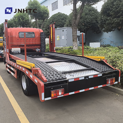 Remorquage de 3 voitures Sinotruk HOWO 4X2 Double pont 5t 6t Carburant diesel entièrement débarqué Détructeur de sauvetage Véhicule de sauvetage camion de remorquage à plat
