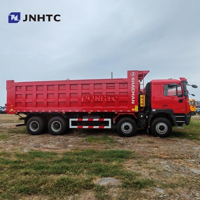 Chaud Shacman F3000 Poids lourd camion 400 chevaux 12 roues charge 50 tonnes 8x4 camion de décharge