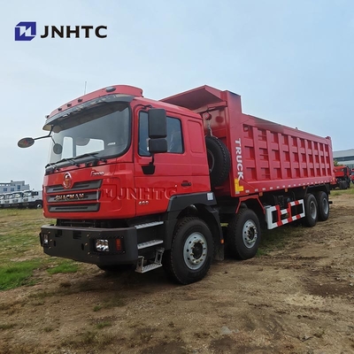 Chaud Shacman F3000 Poids lourd camion 400 chevaux 12 roues charge 50 tonnes 8x4 camion de décharge