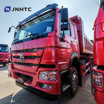 HOWO Camions à rouleaux 6x4 10 rouleaux 30 tonnes Camion à décharge standard Euro 3