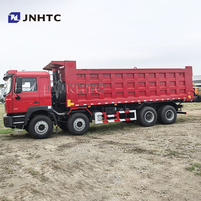 Transporteur de construction à bas prix Shacman LHD RHD 8x4 Camion Benne 12 roues 30 camions de décharge à vendre