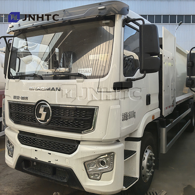 Nouveau Shacman 4x2 5 tonnes 6 roues compacteur camion poubelle de haute qualité