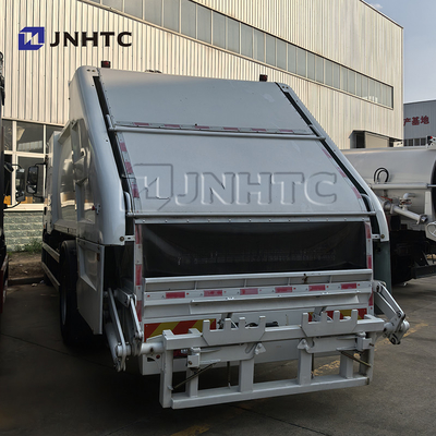 Nouveau Shacman 4x2 5 tonnes 6 roues compacteur camion poubelle de haute qualité