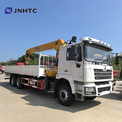 Camion de chargement lourd Shacman F3000 6X4 avec grue 5 à 50 tonnes