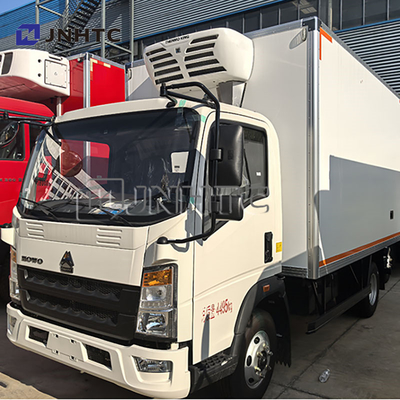 HOWO 6 roues camion réfrigéré petit camion réfrigéré glace transport congélateur camion à vendre