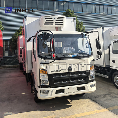 HOWO 6 roues camion réfrigéré petit camion réfrigéré glace transport congélateur camion à vendre
