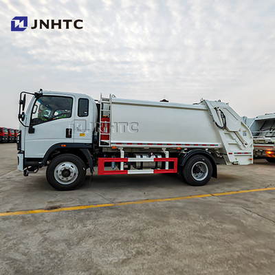 HOWO Collecte de déchets légers Compacteur de déchets Camion prix Dimensions Alimentation automatique