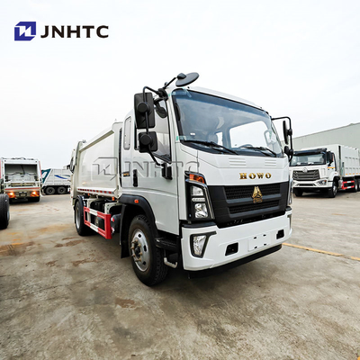 HOWO Collecte de déchets légers Compacteur de déchets Camion prix Dimensions Alimentation automatique