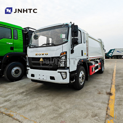 HOWO Collecte de déchets légers Compacteur de déchets Camion prix Dimensions Alimentation automatique
