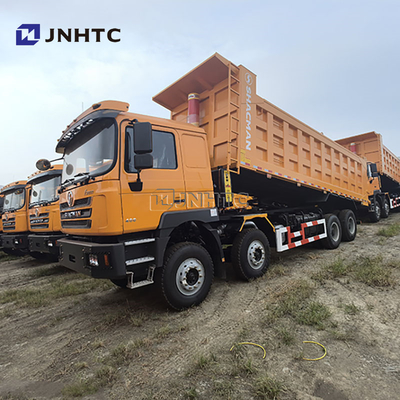 Chauffeur de décharge Shacman F3000 8x4 12 roues LHD RHD 30 tonnes Mining 50 tonnes