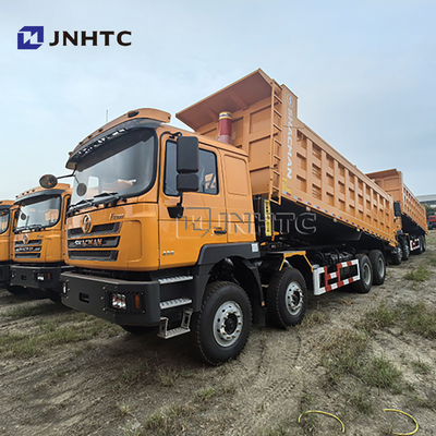 Chauffeur de décharge Shacman F3000 8x4 12 roues LHD RHD 30 tonnes Mining 50 tonnes