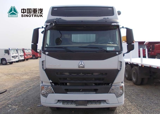 Camion lourd de cargaison d'A7 Howo Sinotruk 8x4 50T avec le conteneur de cargaison de longueur de 7M