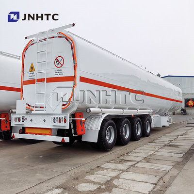 4 essieux 75000L réservoir de carburant en fer et acier semi-trailer à vendre