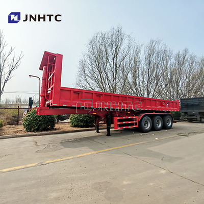 Chine Marque 3 Axle Hydraulique Camions à grains Remorques Dumping Dump Rear End Dump Tipper Semi-camions remorque pour camions