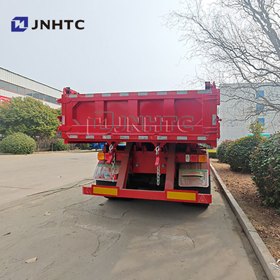 Chine Marque 3 Axle Hydraulique Camions à grains Remorques Dumping Dump Rear End Dump Tipper Semi-camions remorque pour camions