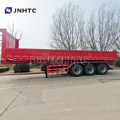 Chine Marque 3 Axle Hydraulique Camions à grains Remorques Dumping Dump Rear End Dump Tipper Semi-camions remorque pour camions