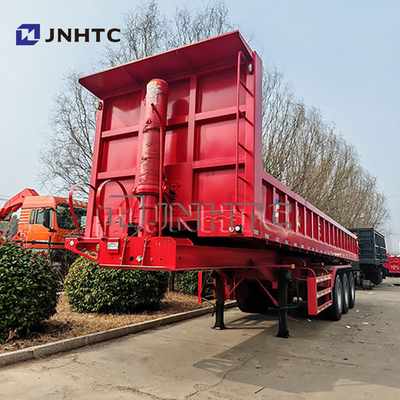 Chine Marque 3 Axle Hydraulique Camions à grains Remorques Dumping Dump Rear End Dump Tipper Semi-camions remorque pour camions
