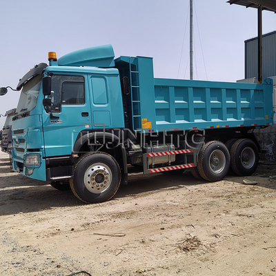Nouveau stock Sinotruck HOWO Camion à décharge avec conception de virage à gauche 20 tonnes Capacité disponible avec 6X4 10 roues Camion à décharge