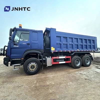 HOWO Camion à décharge 6X6 à traction intégrale 25 mètres cubes 10 roues à bascule