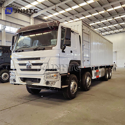 25 tonnes Truck Howo 8*4 Van Trucks Diesel Transmission manuelle Conteneurs épaissis Boîtes de fret