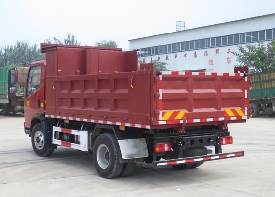 Camion à benne basculante résistant du camion à benne basculante de résistance aux intempéries SINOTRUK 4×2 120HP
