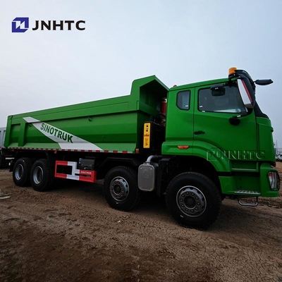HOWO Nx Chariot de décharge lourd 6X4 8X4 12 roues 30 tonnes Chariot de décharge de sable minier