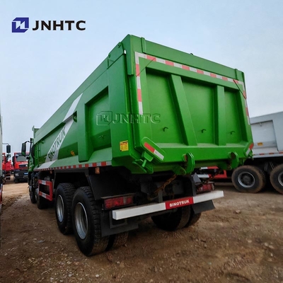 HOWO Nx Chariot de décharge lourd 6X4 8X4 12 roues 30 tonnes Chariot de décharge de sable minier