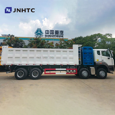 HOWO Nx GNL Dump camions miniers lourds 8X4 12 roues 25 tonnes